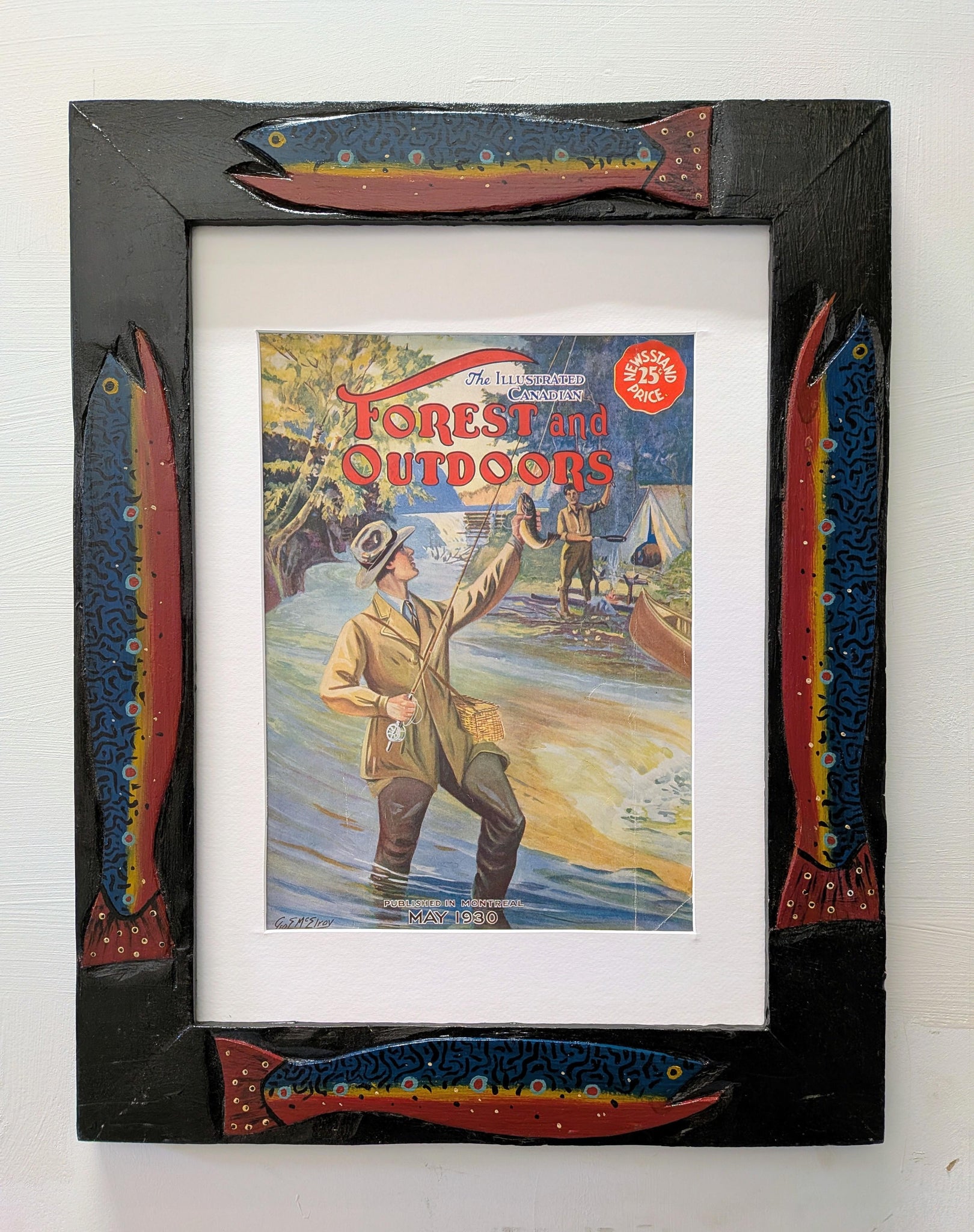Framed Magazine Cover