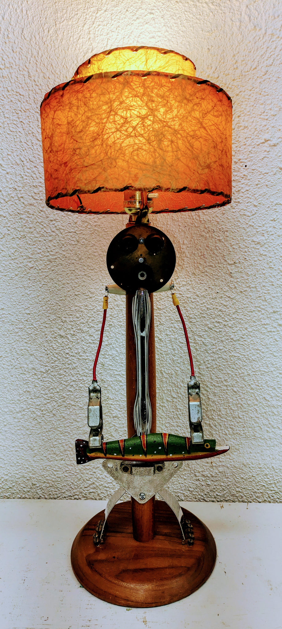 Robot Lamp with Fish