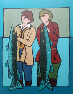 Two Women With Muskies