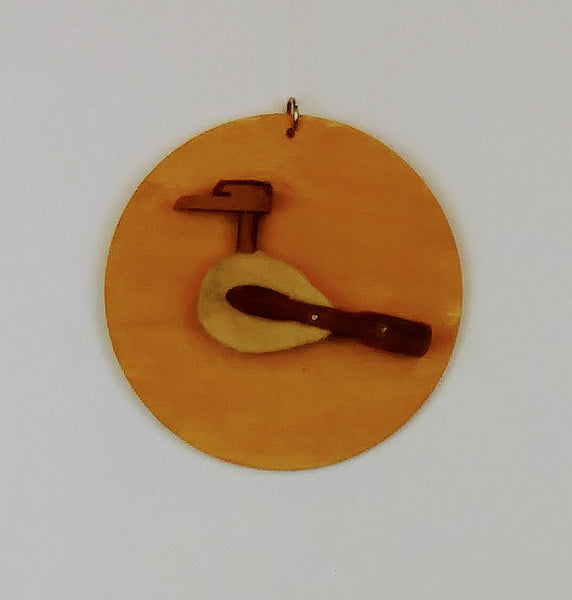 Piano Duck Christmas Tree Ornaments