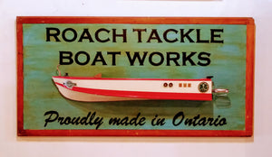Boat Works Sign