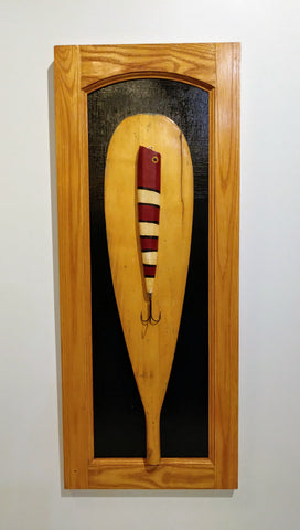 Framed Paddle with Lure
