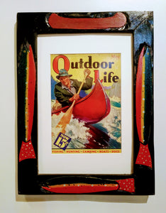 Framed Magazine Cover Outdoor Life, May, 1938
