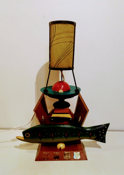 Bass and Bobber Lamp