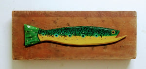Green Trout on Box