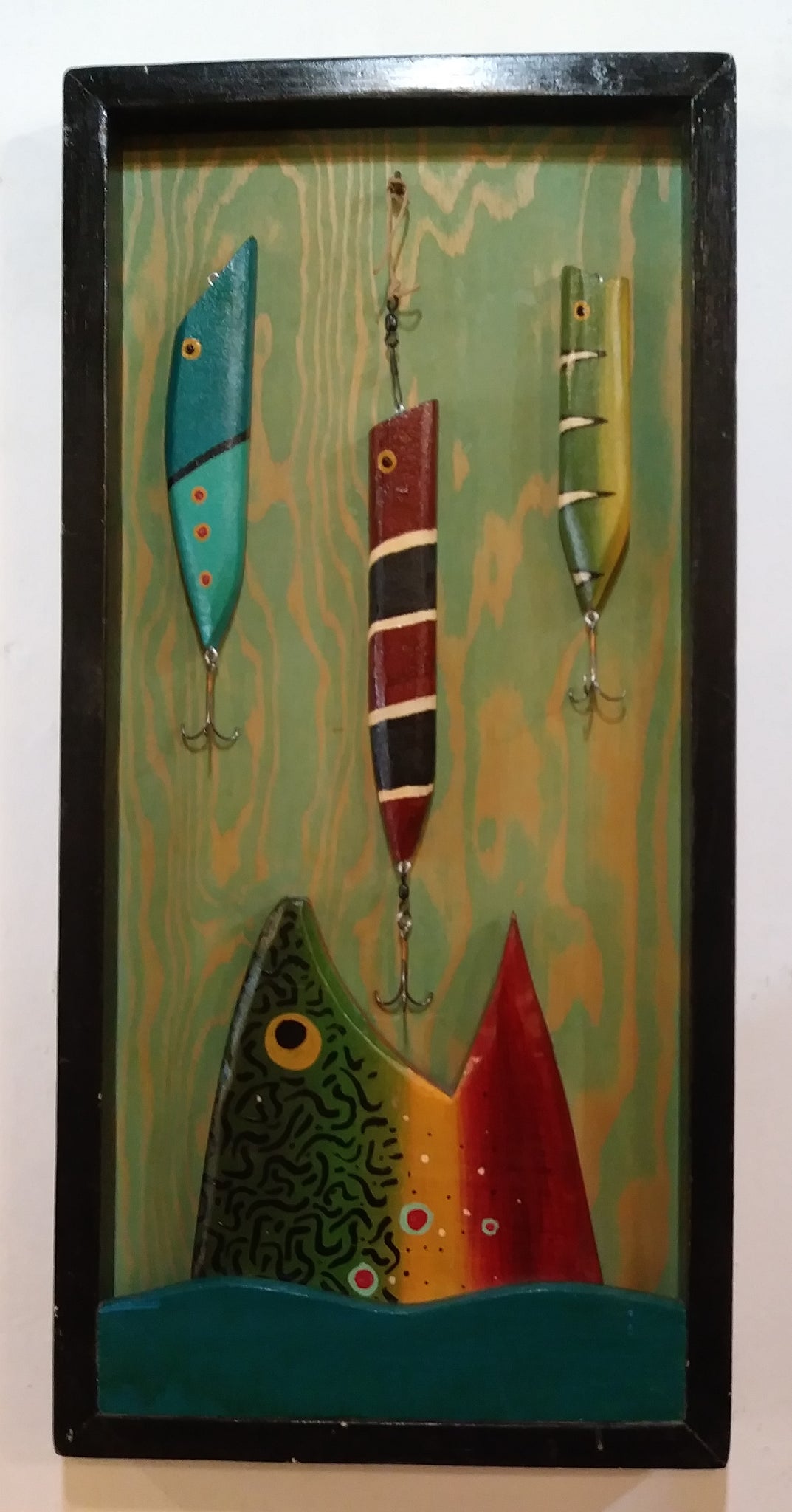 Trout with 3 Lures